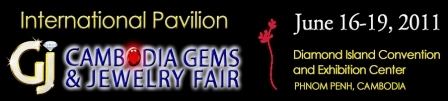3rd Cambodia Gems & Jewelry Fair 2011