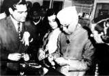 Late L.K.Kasliwal with Jawaharlal Nehru, Indira Gandhi and