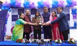 Ms. Sudha Singh, Mr. Ghanshyam Dholakia, Founder & MD, Hari Krishna Group, Mr. Parag Shah, Director, KISNA 
